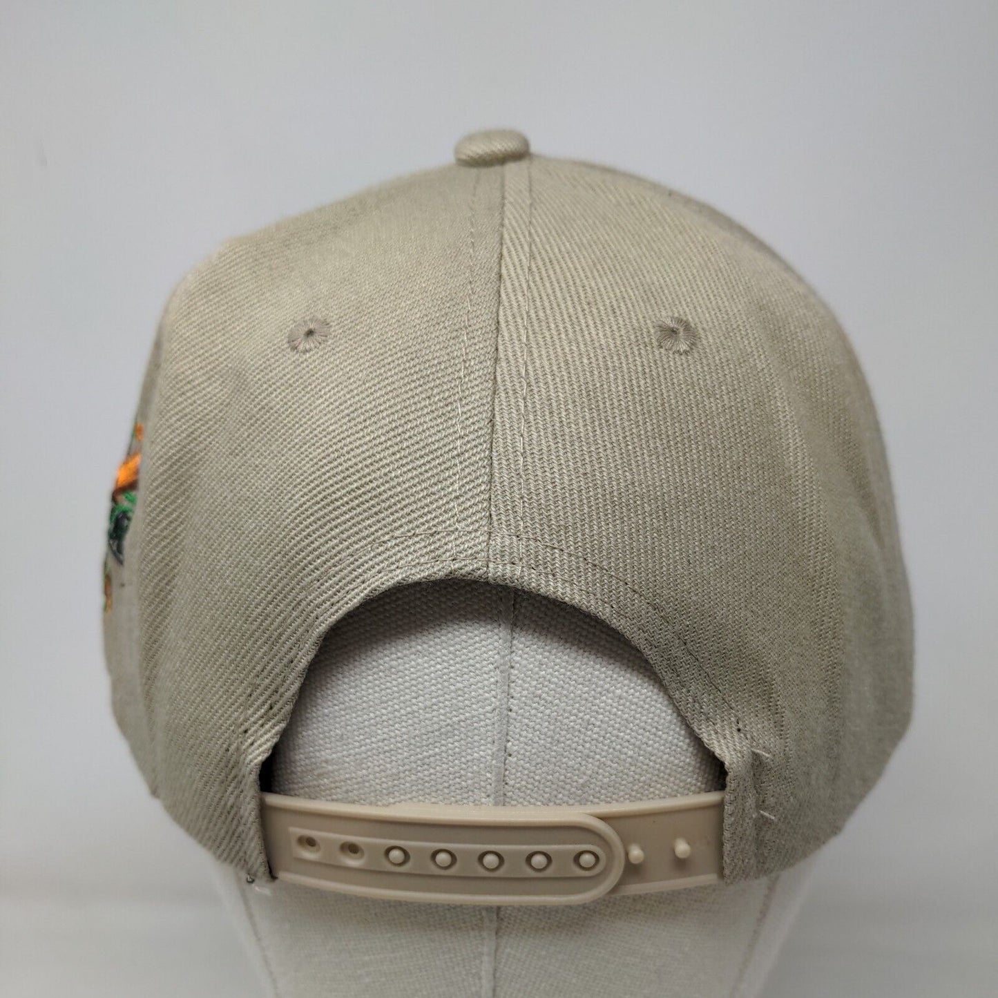 Unbranded Men's Snapback Embroidered Baseball World Champions Hat Tan