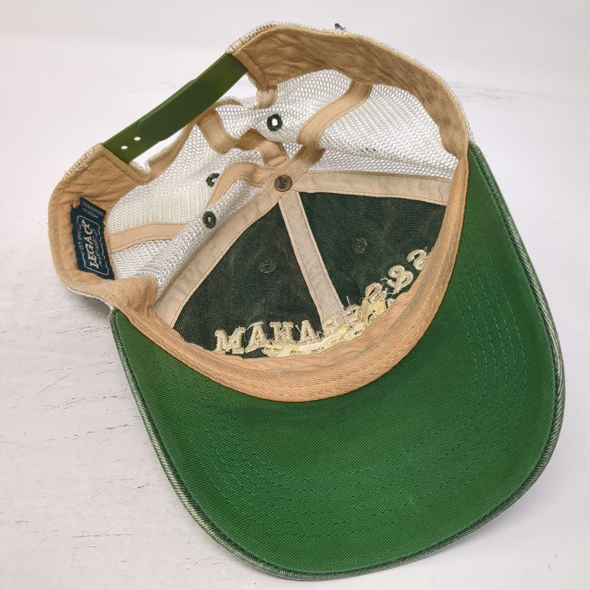 Legacy S&S Graham Archery Since 1989 Trucker Hat Green OSFM Mesh Back Snapback