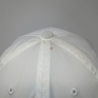Nike Baseball Cap White L Strapback Dri-FIT Embroidered Swoosh Adjustable Hat