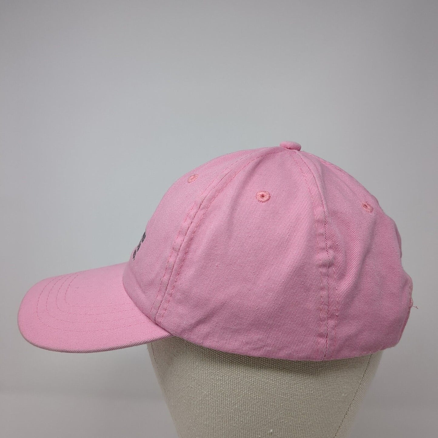 Breast Cancer Foundation of The Ozarks Strapback Hat Pink One Size Adjustable