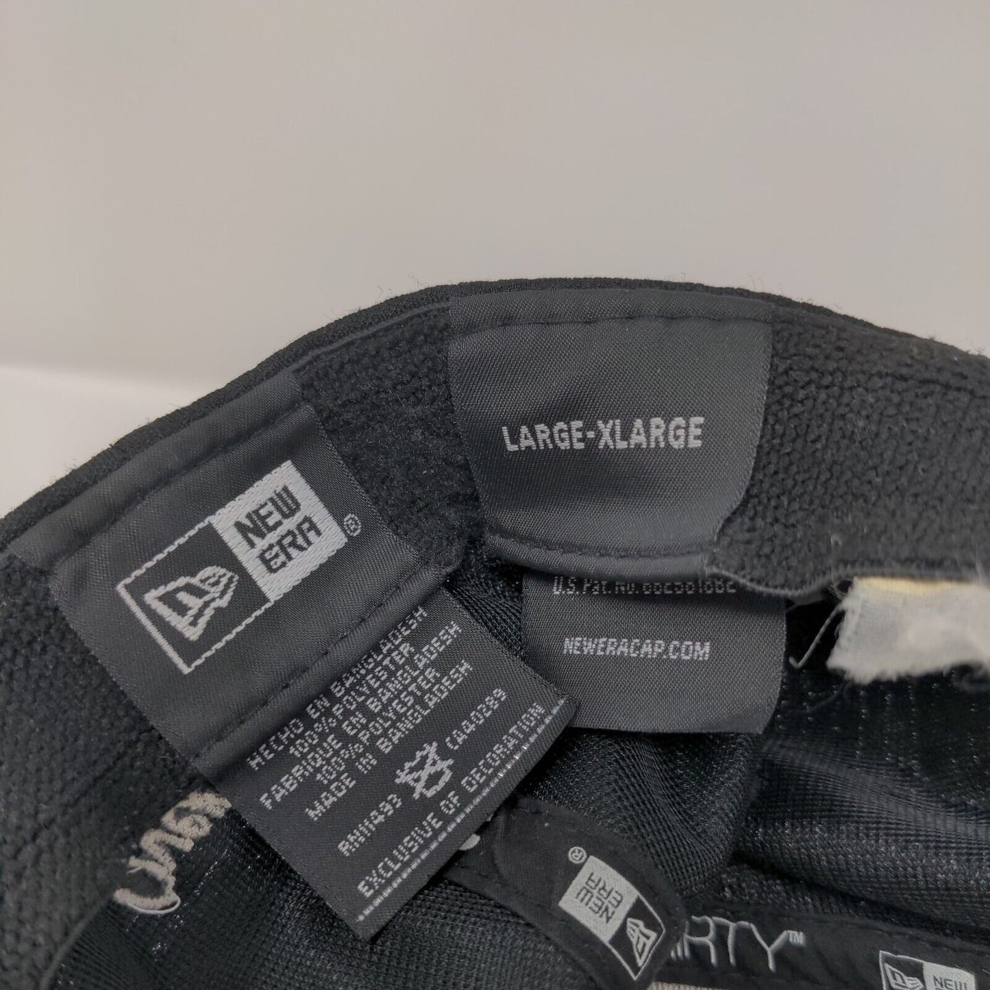 Doug Andrus Distributing LLC Over 80 Years Fitted Hat Black L/XL 6 Panel New Era