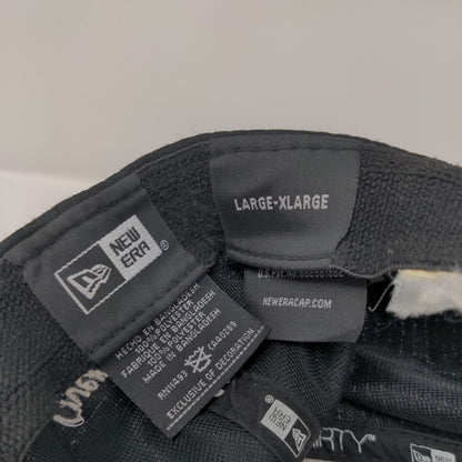 Doug Andrus Distributing LLC Over 80 Years Fitted Hat Black L/XL 6 Panel New Era