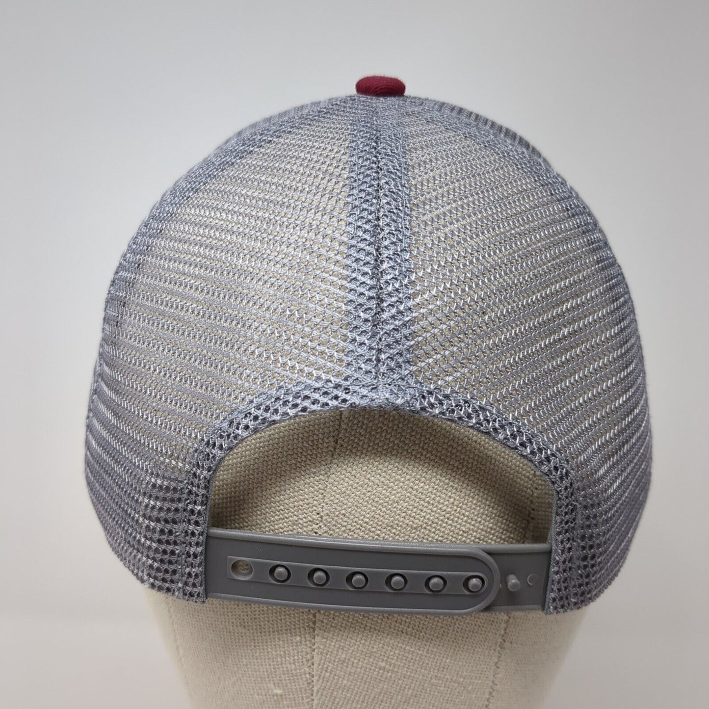 Idaho Snapback Trucker Hat Multi One Size Adjustable Embroidered Mesh Back