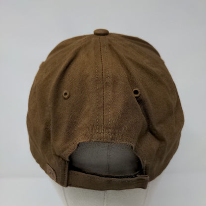 High Desert Pointing Dog Club Strapback Hat Brown One Size Embroidered