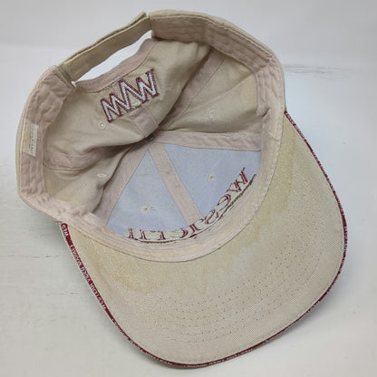 Western Video Market Cattle WVM Beige Baseball Cap One Size Cotton Strapback Hat