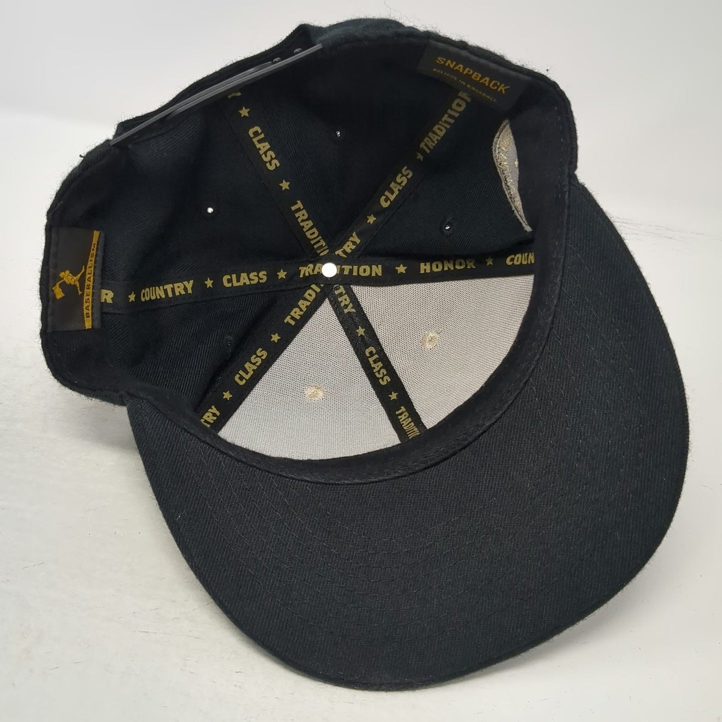 Baseballism Snapback Black One Size 42 Jackie Robinson Flag Man Pennant Hat