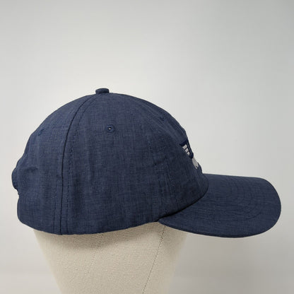 Top Gun Mid West Strapback Hat Blue One Size Adjustable Adrenaline