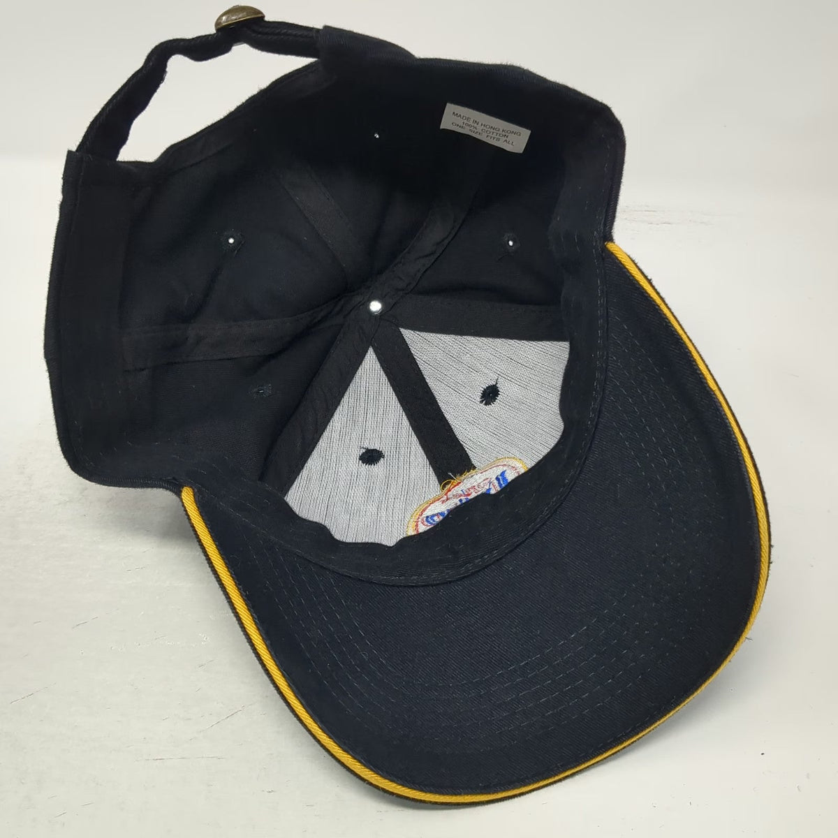 Miller Lite Beer Embroidered Baseball Cap Black One Size Cotton Slideback Hat