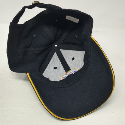 Miller Lite Beer Embroidered Baseball Cap Black One Size Cotton Slideback Hat