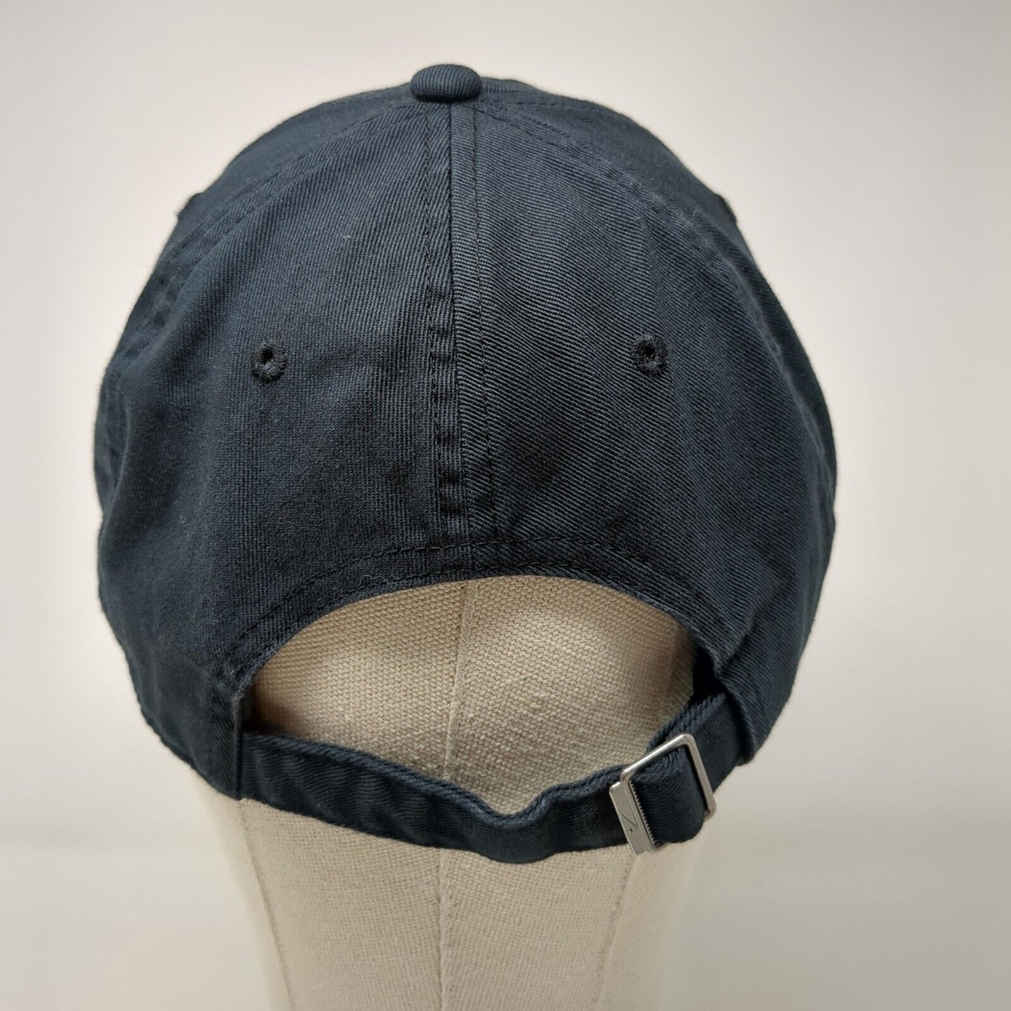 Nike Slideback Hat Blue OSFA Adjustable Embroidered Swoosh Logo Heritage86