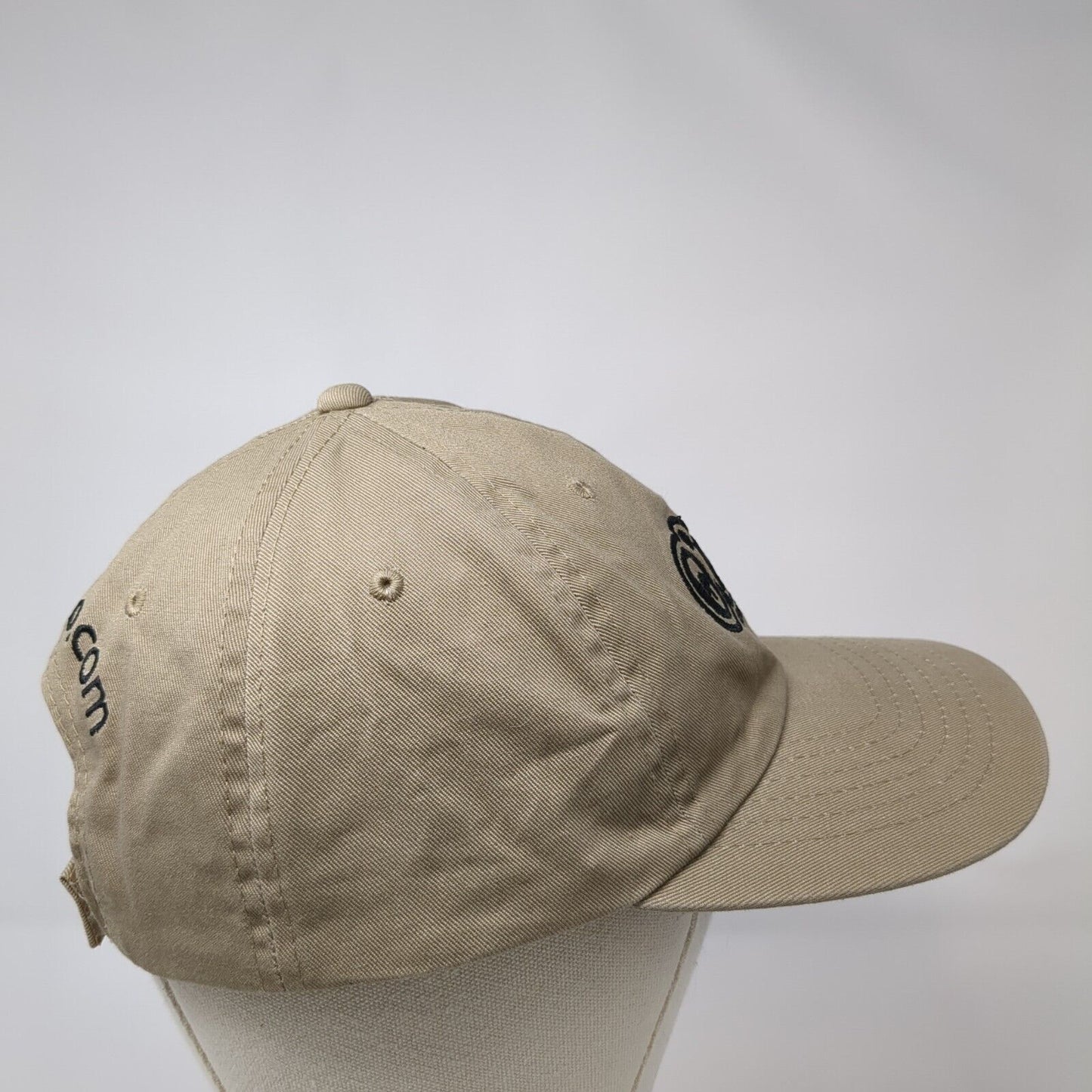 O'Reilly Auto Parts Strapback Hat Tan One Size Adjustable Embroidered Cotton