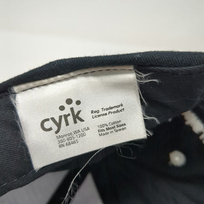 Cyrk Volvo Trucks Baseball Cap Black One Size Embroidered Logo Strapback Hat
