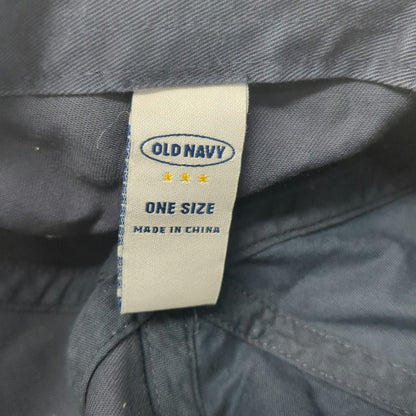 Old Navy Baseball Cap Blue OSFM Pahoa Peak Embroidered Contrast Stitching Hat