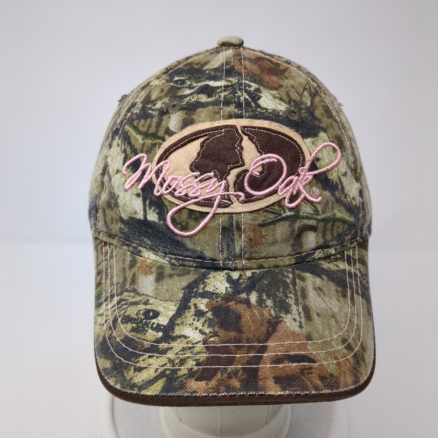 Mossy Oak Women's Strapback Hat Camo One Size Adjustable Outdoor Hunting