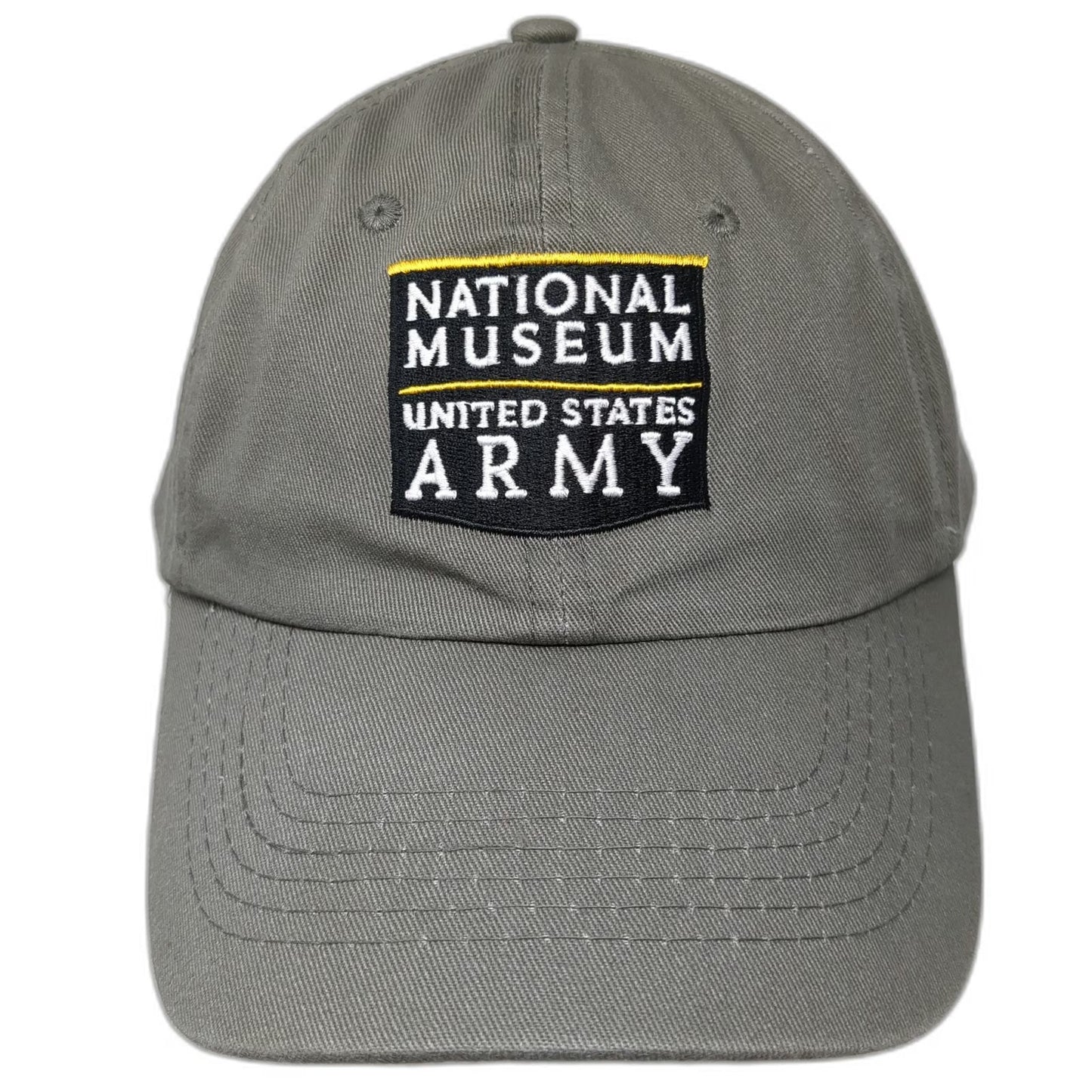 National Museum United States Army Green One Size Baseball Cap Hat Sponsor Logo