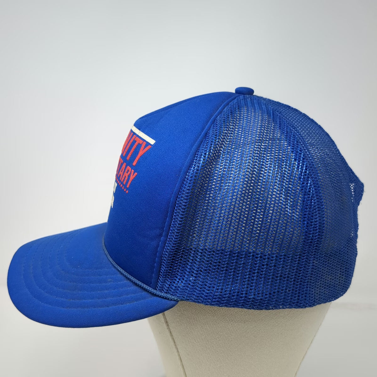 Segal International Trucker Hat Blue Snapback Mesh Rope Insanity Kids Vintage