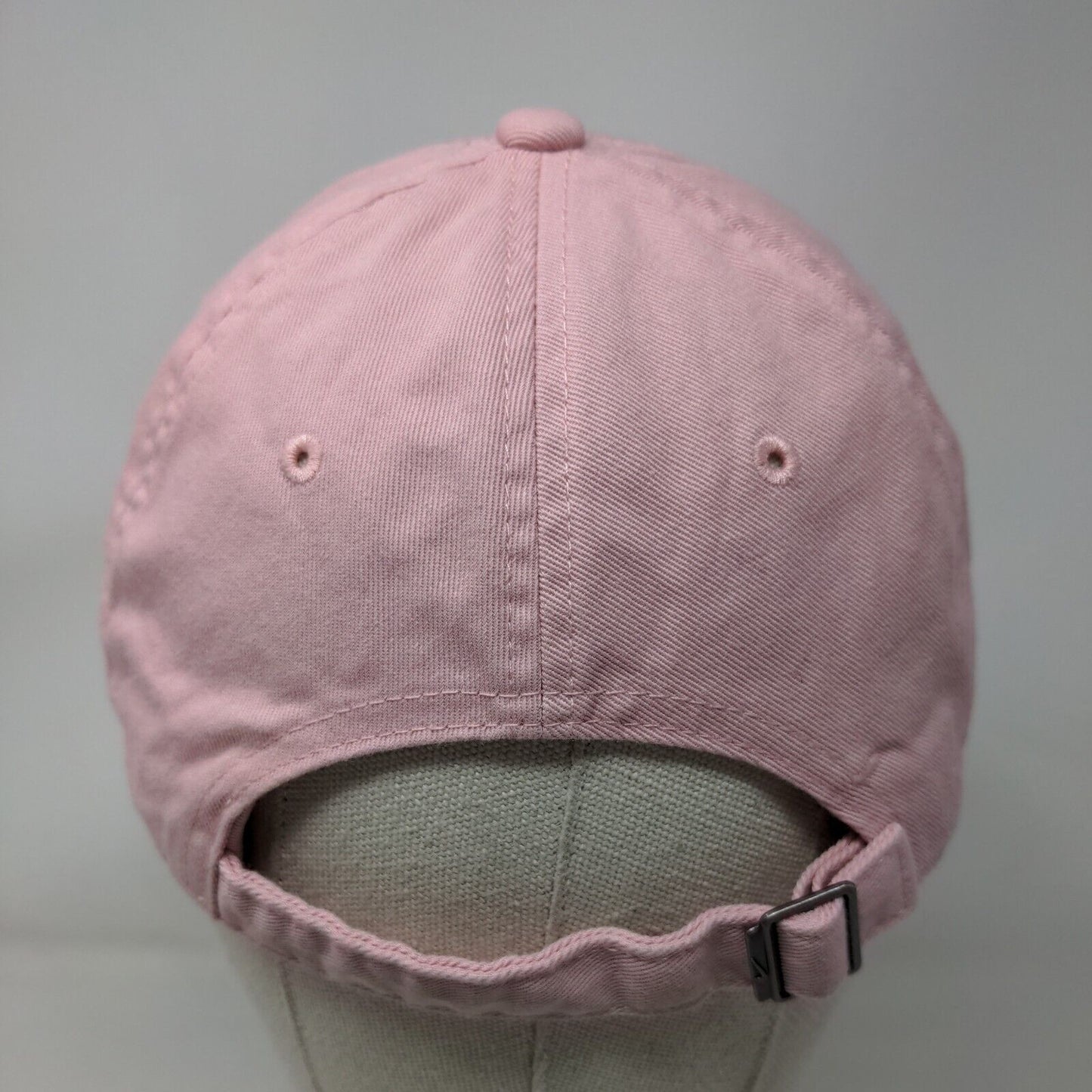 Nike Slideback Hat Pink OSFM Adjustable Embroidered Swoosh Logo Heritage 86