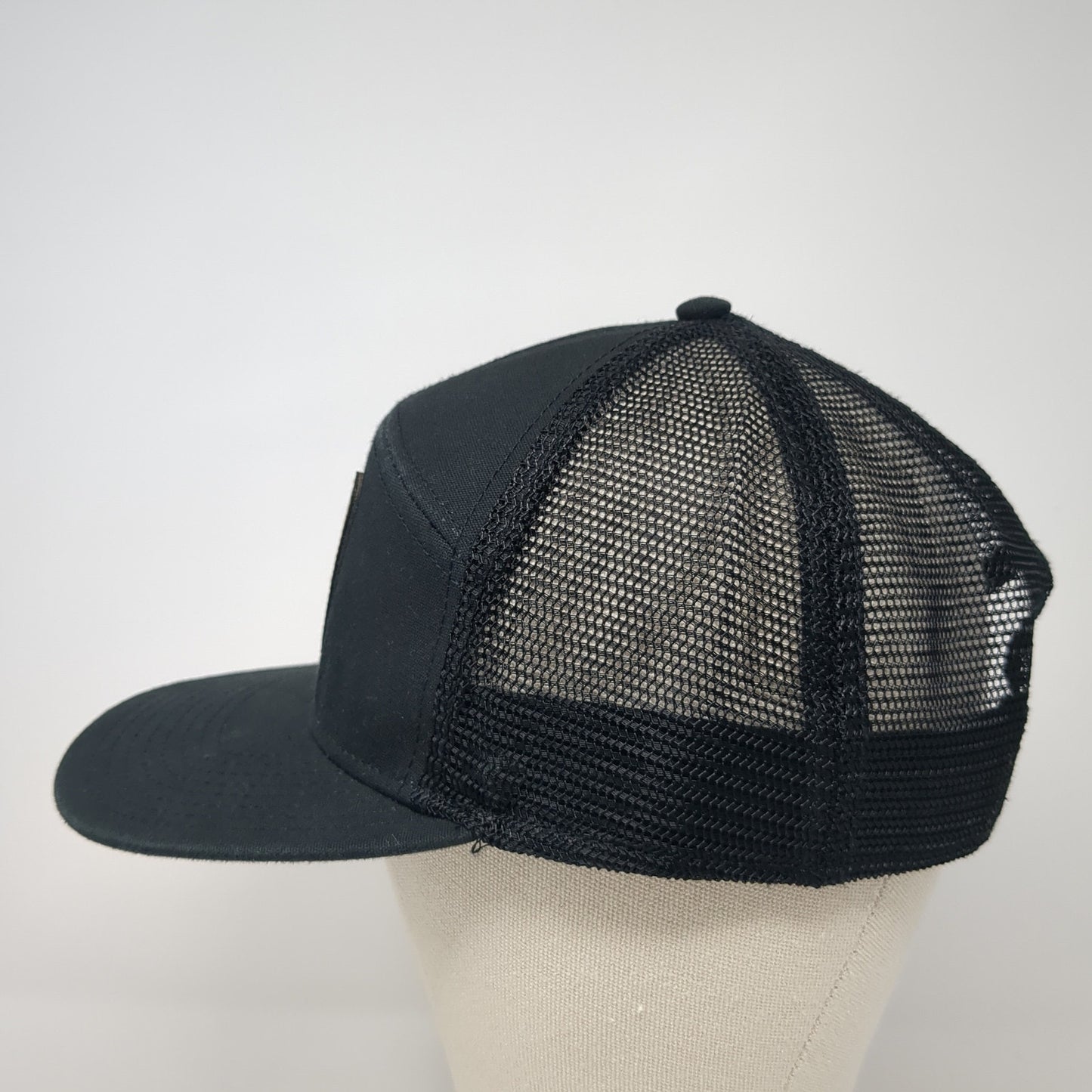 Meridian Cycles Snapback Trucker Hat Black One Size Mesh Back Legacy