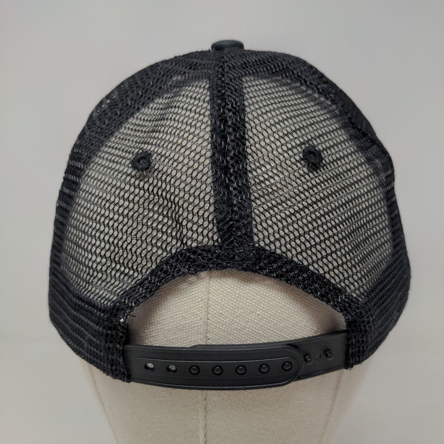 Tenacious Ergodyne Work Gear Men's Snapback Mesh Back Hat Black Embroidered Logo