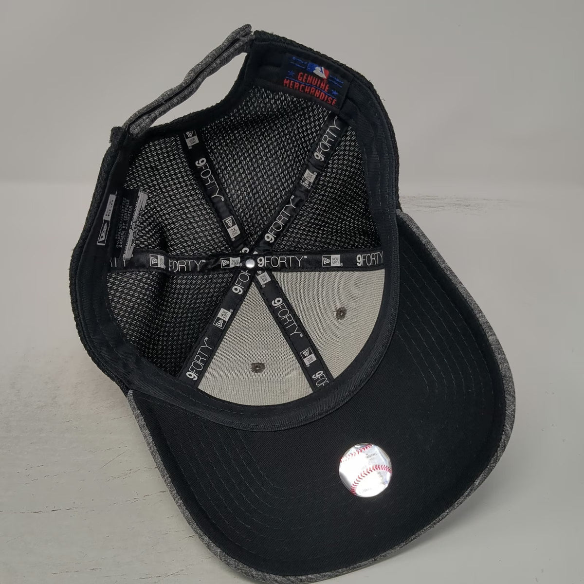 San Francisco Giants MLB New Era Baseball Cap Gray Black Orange One Size Hat
