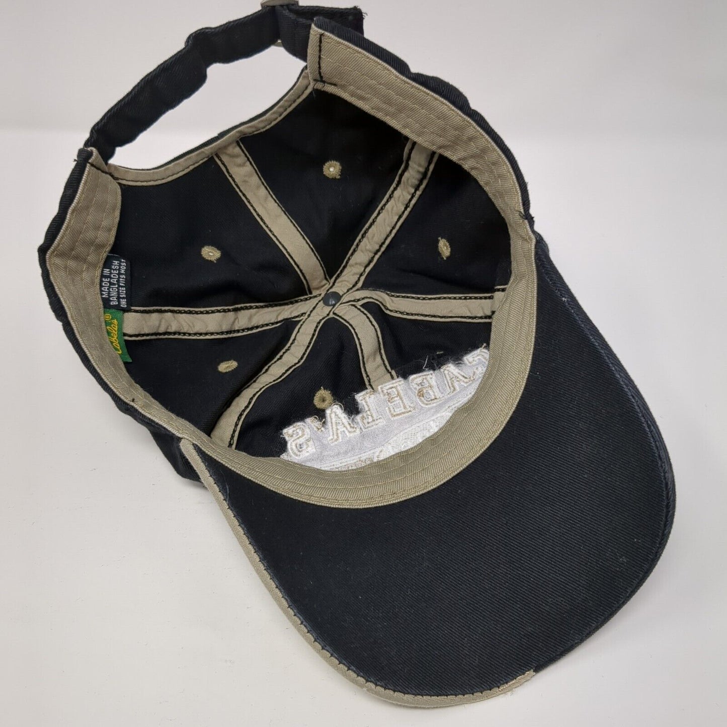 Cabela's Foremost Outfitter Slideback Hat Black One Size Adjustable