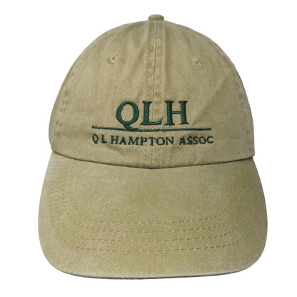 QLH QL Hampton Assoc Consulting Engineers Slideback Hat Greenish-Tan One Size