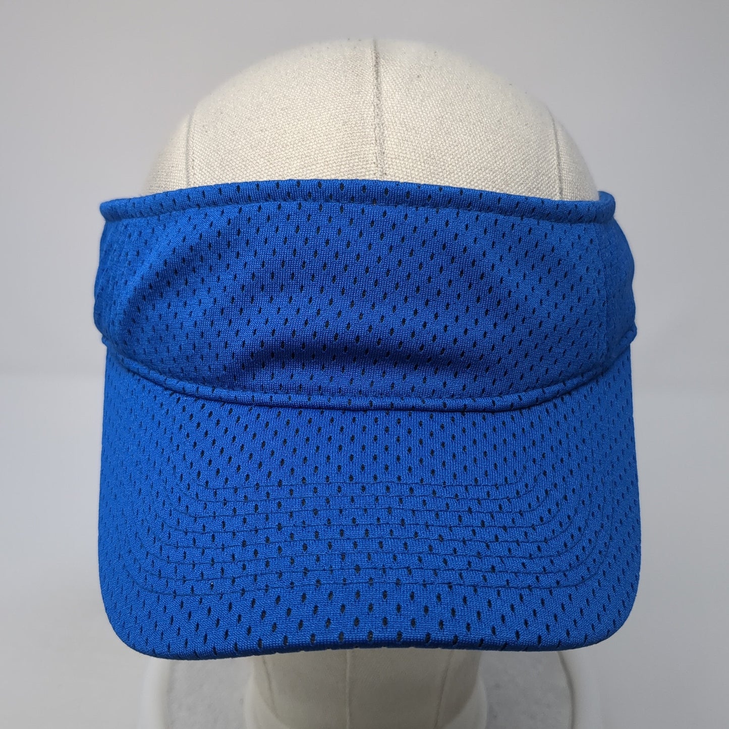 Augusta Sportswear Sun Visor Hat Blue OS Adjustable Strap Lightweight Blank