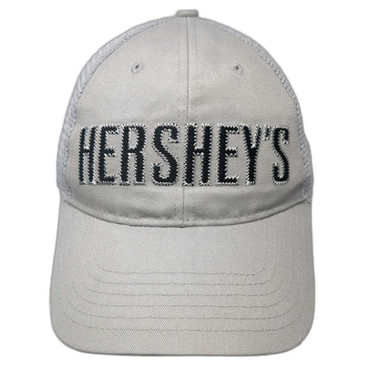 Hershey's Chocolate World Las Vegas Gray One Size Trucker Hat Snapback Mesh