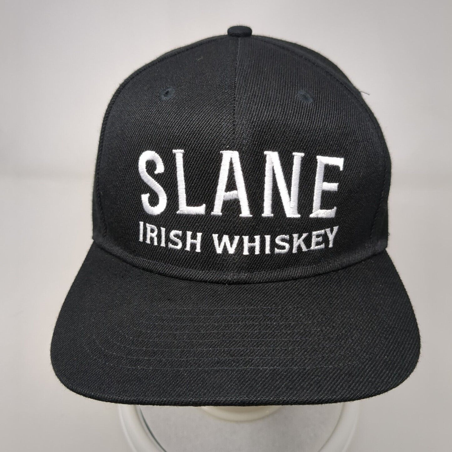 Slane Irish Whiskey Snapback Hat Black OSFM Adjustable Embroidered East West