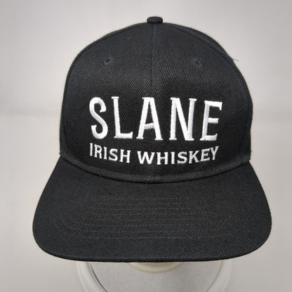 Slane Irish Whiskey Snapback Hat Black OSFM Adjustable Embroidered East West