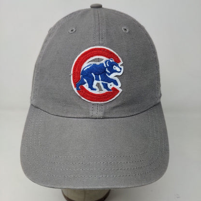 '47 Brand Men's Slideback Hat Gray OSFA Chicago Cubs Patch Logo Cotton