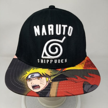Naruto Shippuden Snapback Hat Multi OSFM Adjustable Embroidered Anime