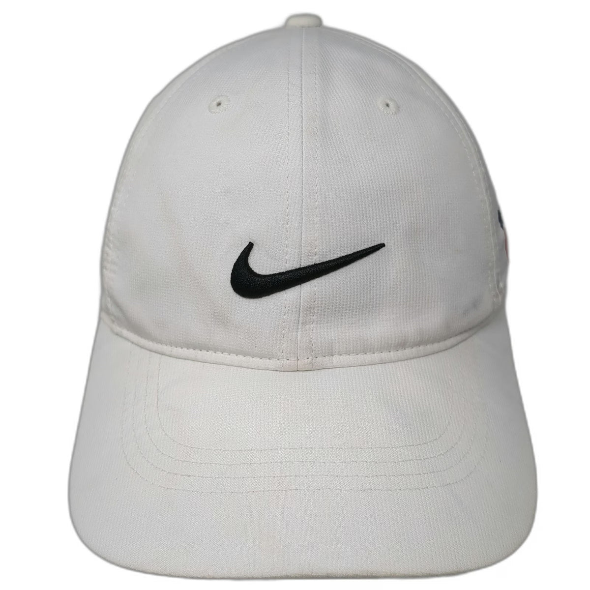 Nike Baseball Cap White One Size Safeway Open Golf Embroidered Strapback Hat