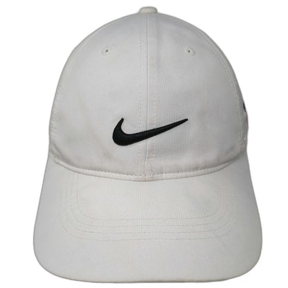 Nike Baseball Cap White One Size Safeway Open Golf Embroidered Strapback Hat