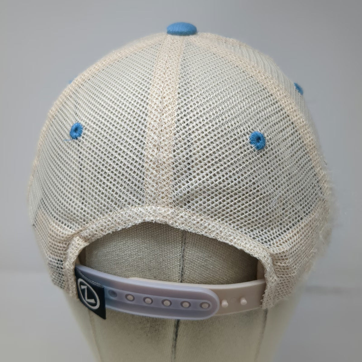 Zephyr North Carolina Tar Heels NCAA Trucker Hat Blue One Size Mesh Snapback