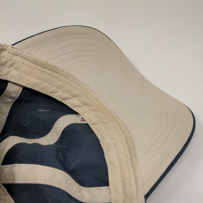 Tommy Hilfiger Slideback Hat Blue One Size Adjustable Embroidered Logo 6 Panel