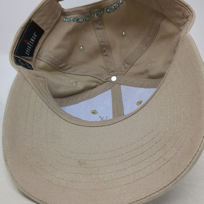 Sportsman Baseball Cap Beige OSFM Heisers Pumpkin Patch Grand Island Oregon Hat
