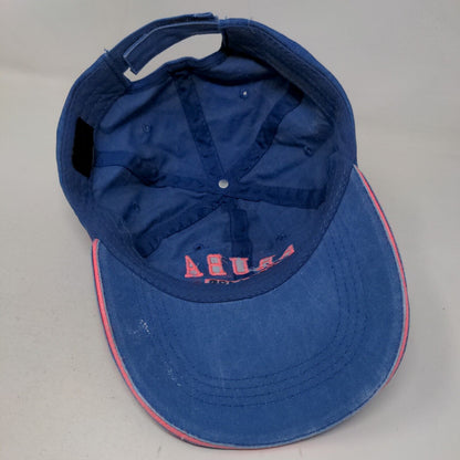 Aruba One Happy Island Strapback Hat Blue One Size Embroidered Est. 1499