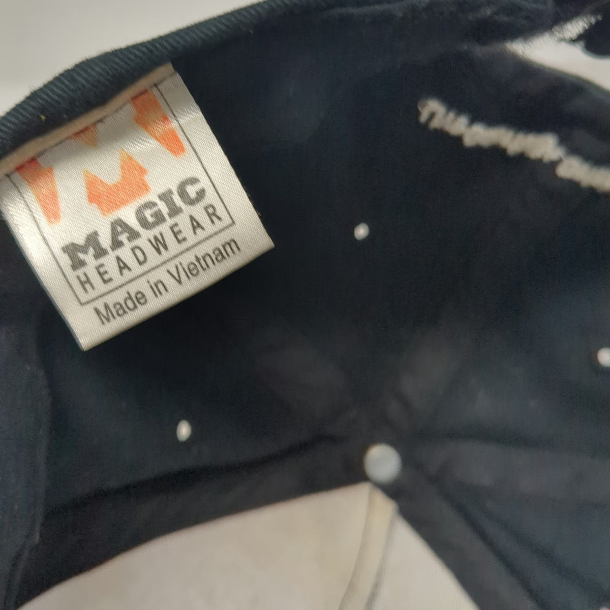 Magic Headwear 5 Panel Black OSFM Hat Jack Daniels Country Cocktails Strapback