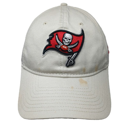 Tampa Bay Buccaneers NFL New Era Cap Beige OSFM Slideback 9TWENTY Curved Brim