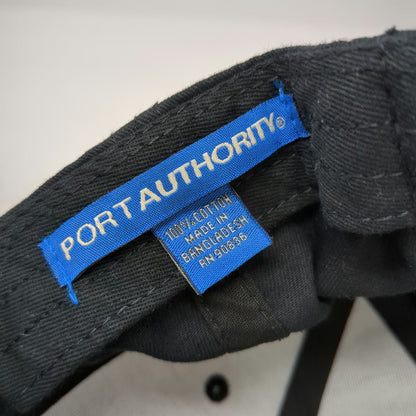 Port Authority Baseball Cap Black One Size Alarmco Honeywell Strapback Hat