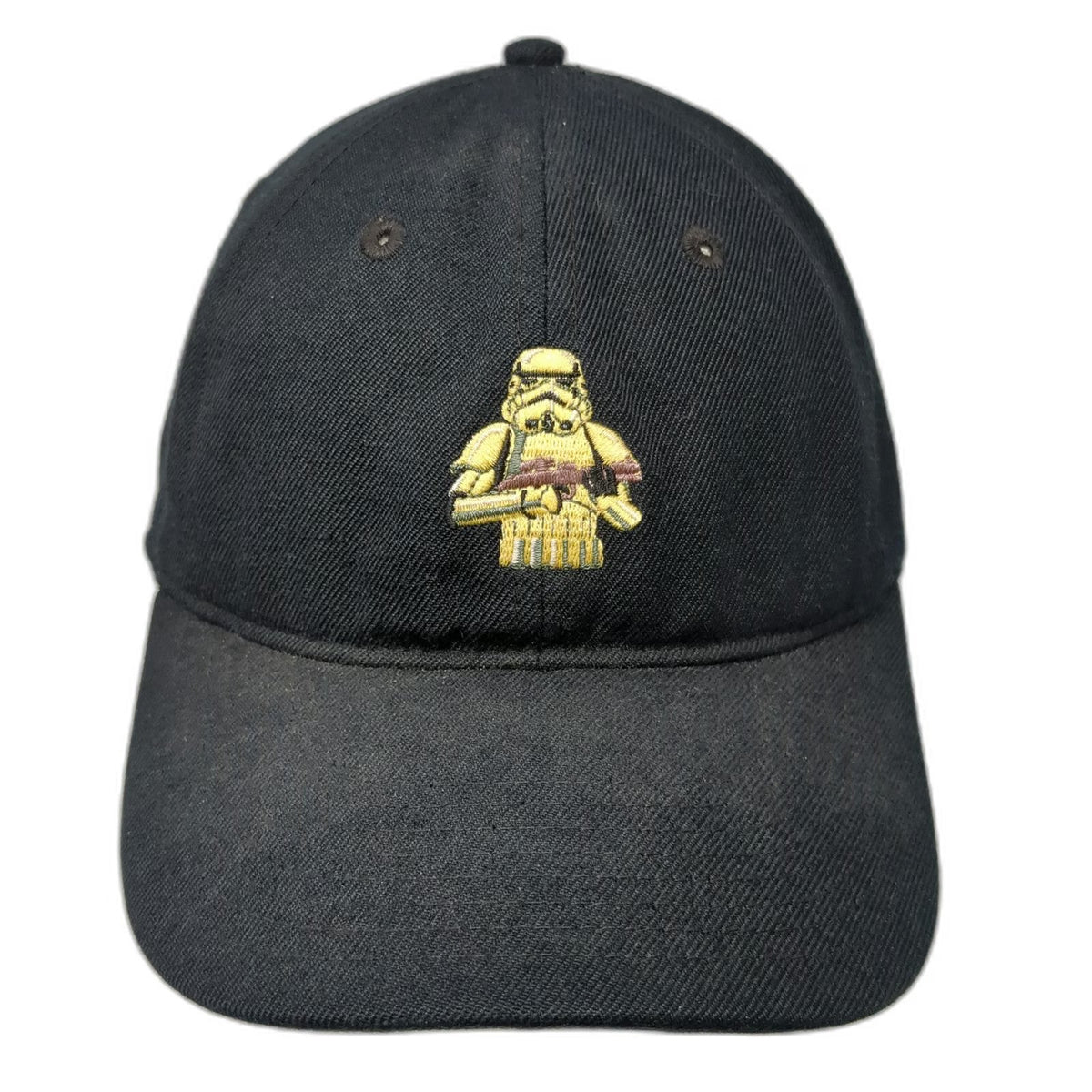 Neff Star Wars Stormtrooper Hat Black Baseball Cap One Size Slideback Graphic