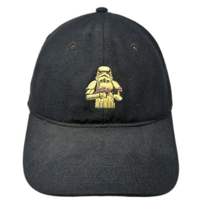 Neff Star Wars Stormtrooper Hat Black Baseball Cap One Size Slideback Graphic
