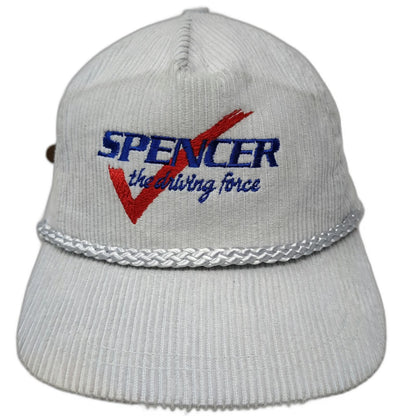 Sportcap Supreme 5 Panel Gray One Size Hat Spencer Driving Force Corduroy Rope