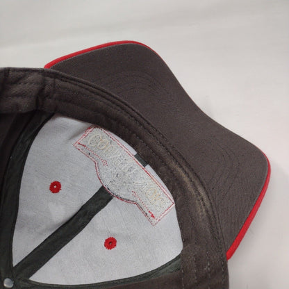 Valley Country Store Strapback Hat Gray OSFA Adjustable Embroidered
