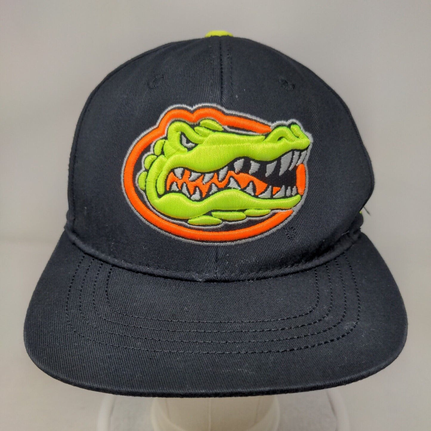 Florida Gators Snapback Hat Black OSFA Embroidered Logo Top of the World NCAA