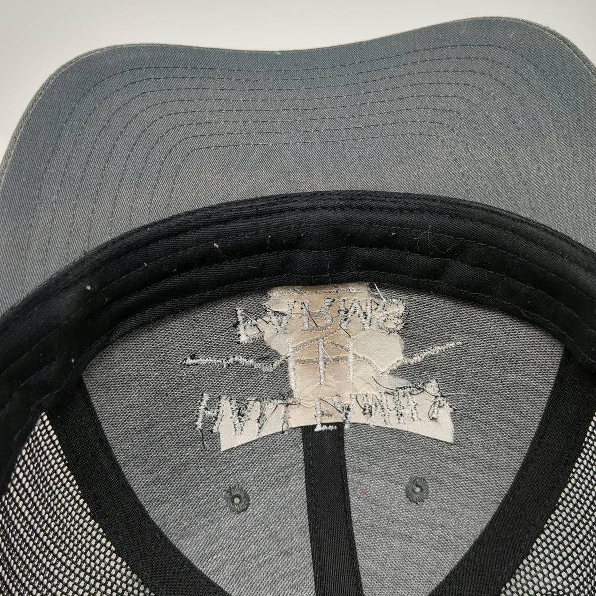 Richardson Trucker Hat Gray One Size Hall Family Farms Graphic Mesh Snapback Hat