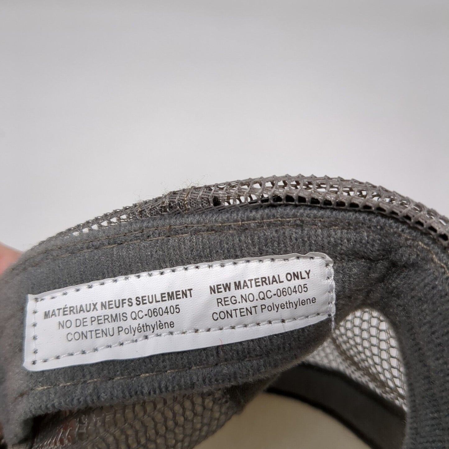 In And Out Automotive Snapback Rope Trucker Hat Gray OSFA Mesh Back