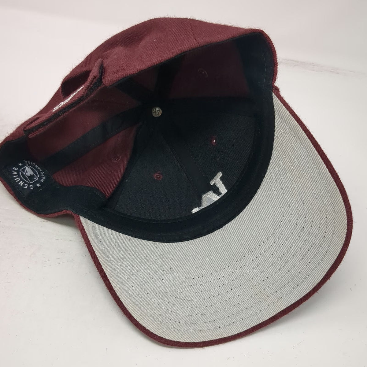 Los Angeles Dodgers MLB '47 Baseball Cap Red One Size Strapback Embroidered Hat