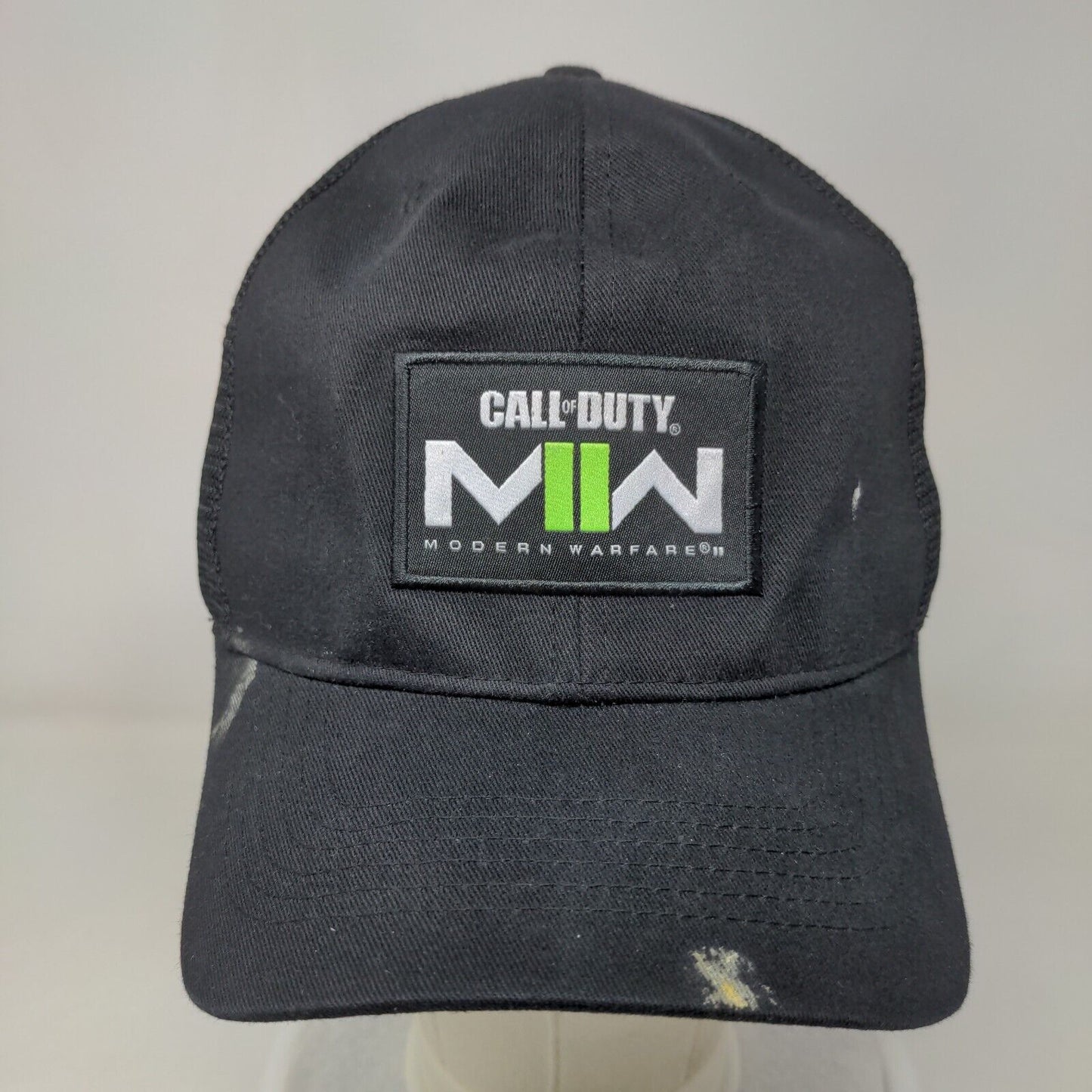 Call Of Duty Modern Warfare Strapback Mesh Back Trucker Hat Black One Size